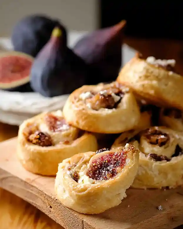 Fig and Goat Cheese Pinwheels