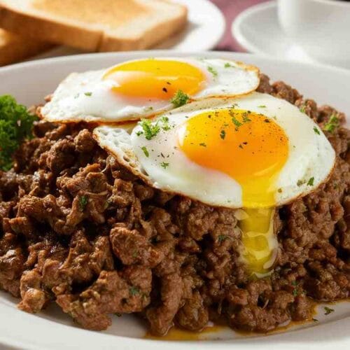 Ground Beef and Eggs