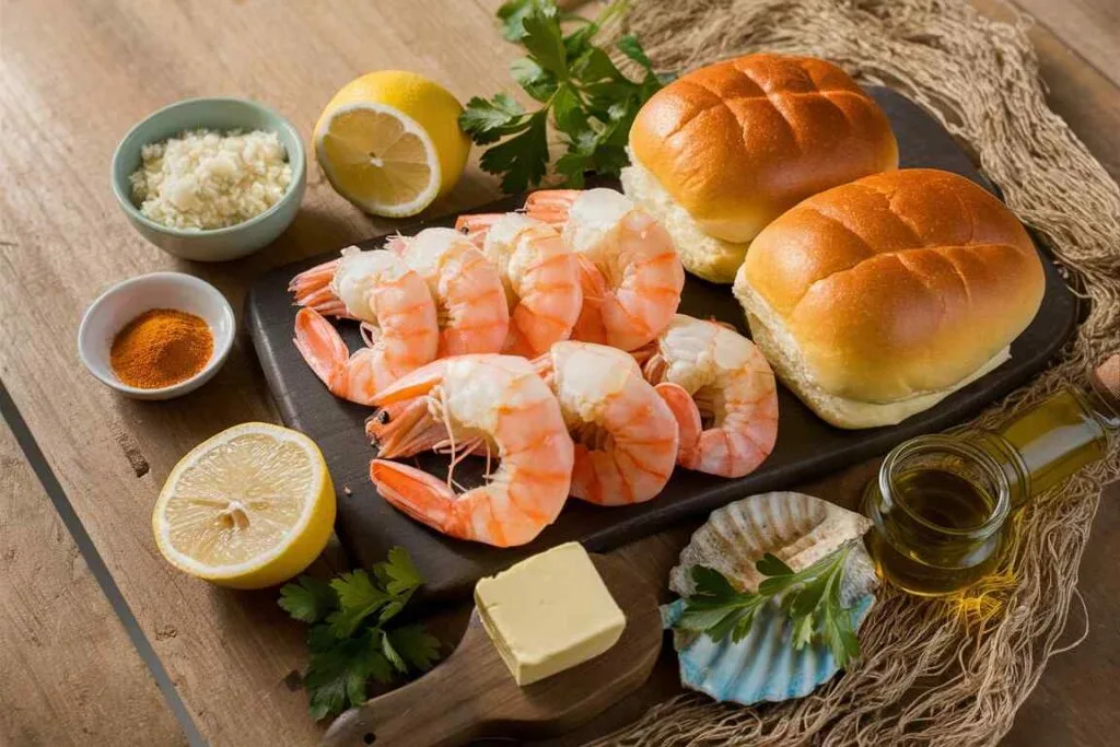Brioche Prawn Rolls