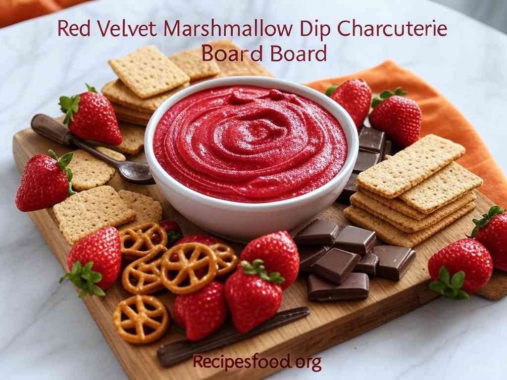 Red Velvet Dessert Charcuterie Board