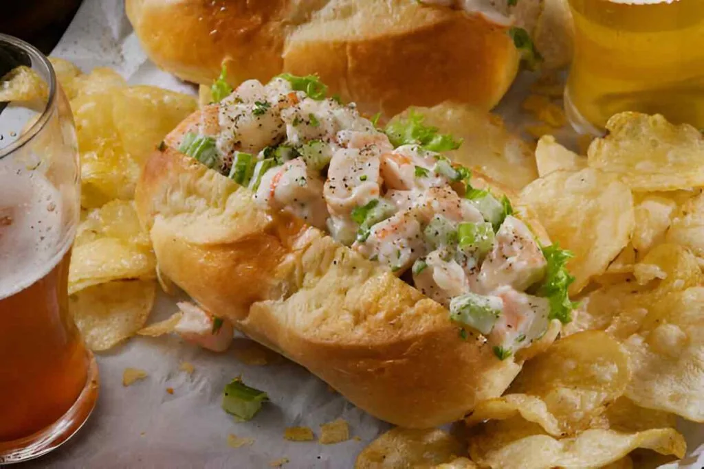 Brioche Prawn Rolls