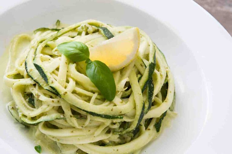 Zucchini Noodles with Pesto
