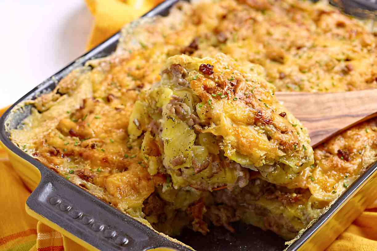 Hobo Casserole Ground Beef