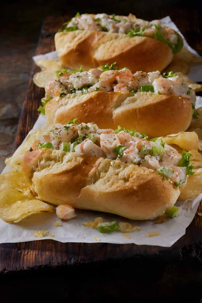 Brioche Prawn Rolls