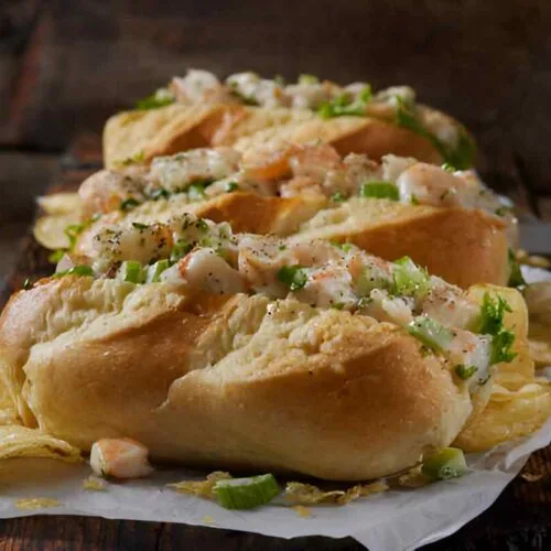 Brioche Prawn Rolls