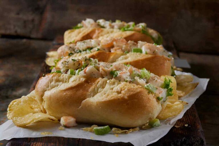 Brioche Prawn Rolls