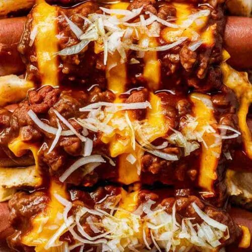 Chili Cheese Dog Casserole
