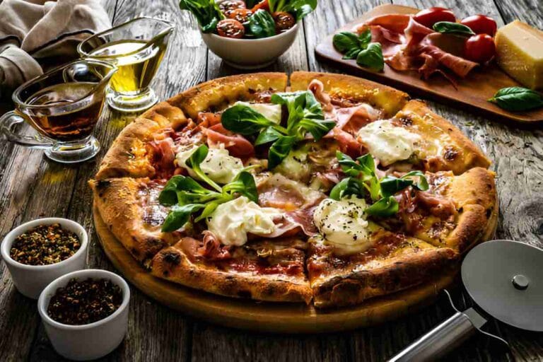 Goat Cheese Pizza