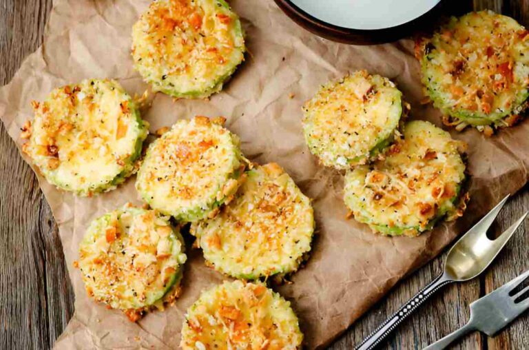 Parmesan Zucchini Chips