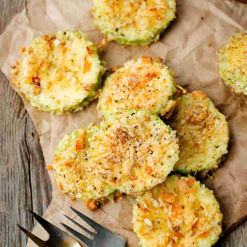 Parmesan Zucchini Chips
