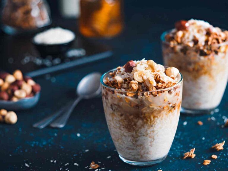 Vanilla Cold Brew Overnight Oats