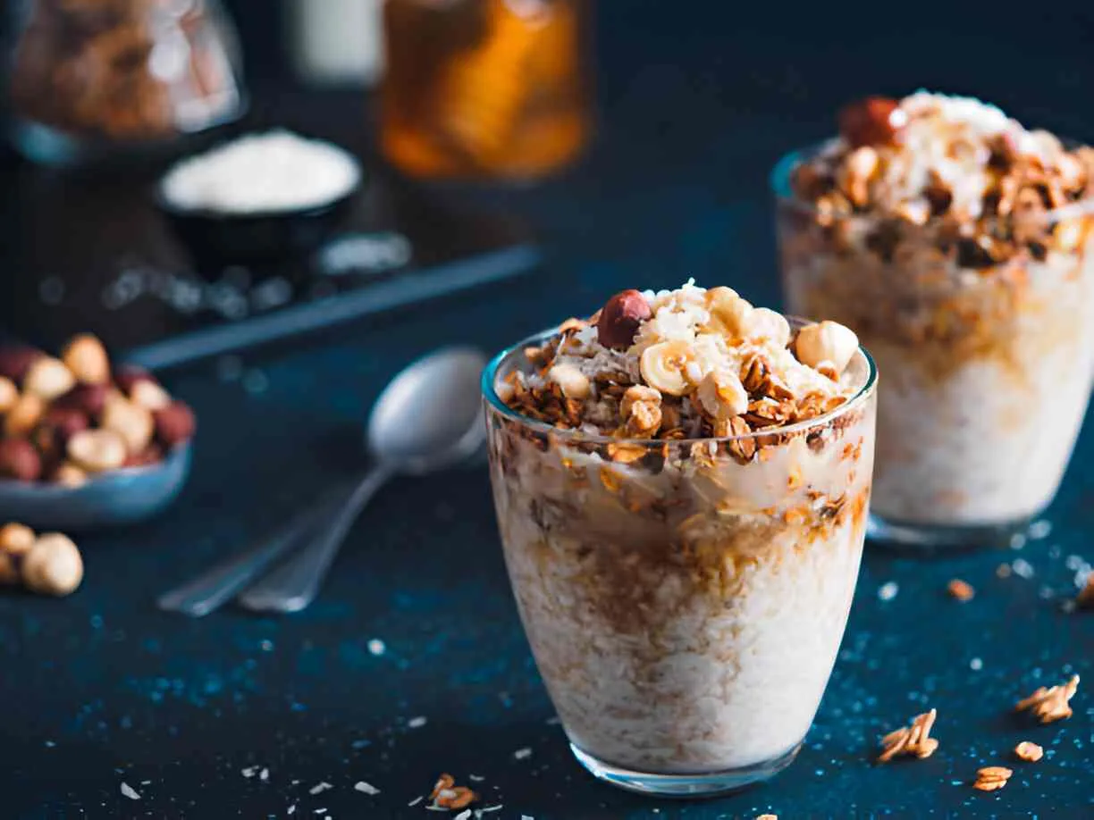 Vanilla Cold Brew Overnight Oats