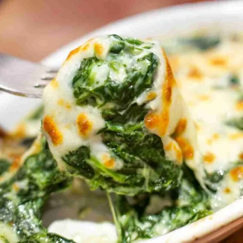 Cheese Spinach Oven Eggs