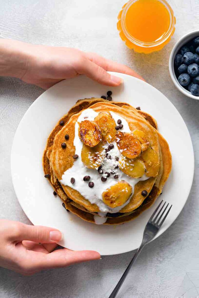Banana Collagen Pancakes