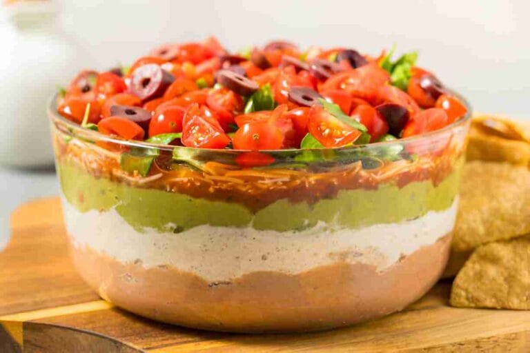 Mediterranean Seven Layer Dip
