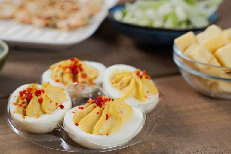 Deviled Eggs with Calabrian Chiles