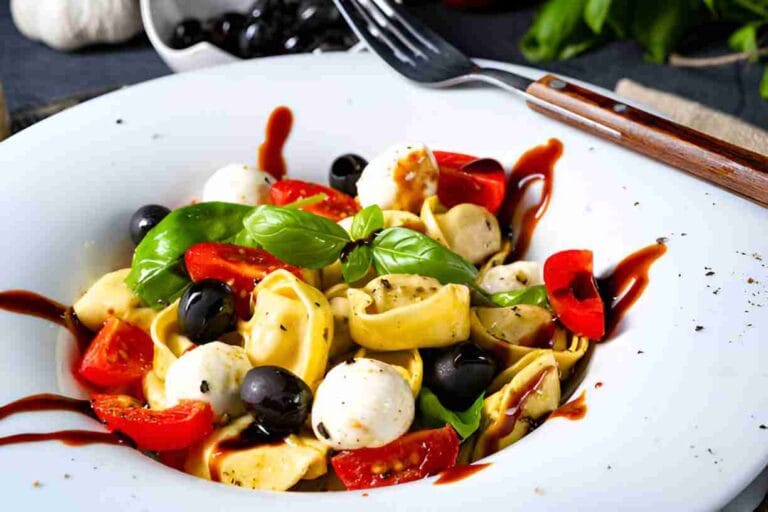 Tortellini Caprese Salad