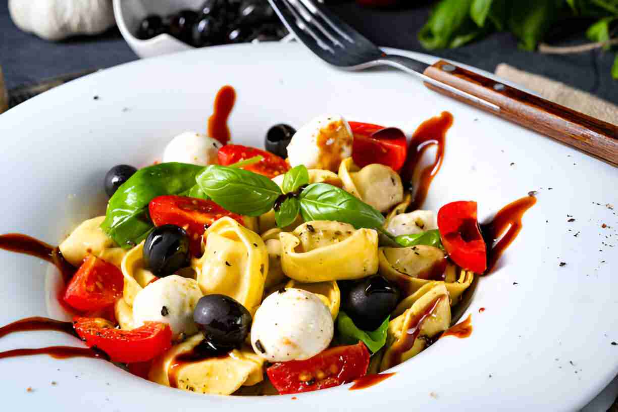 Tortellini Caprese Salad
