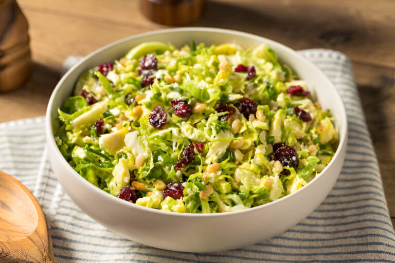 Shaved Brussels Sprouts Salad