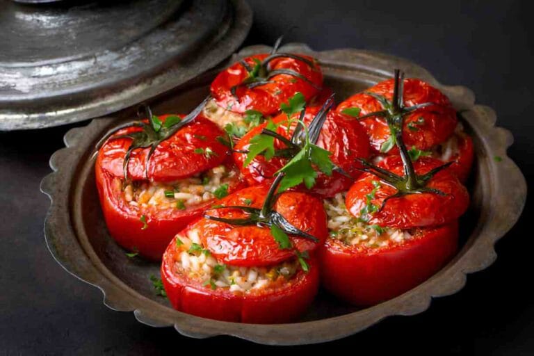 Quinoa Stuffed Tomatoes