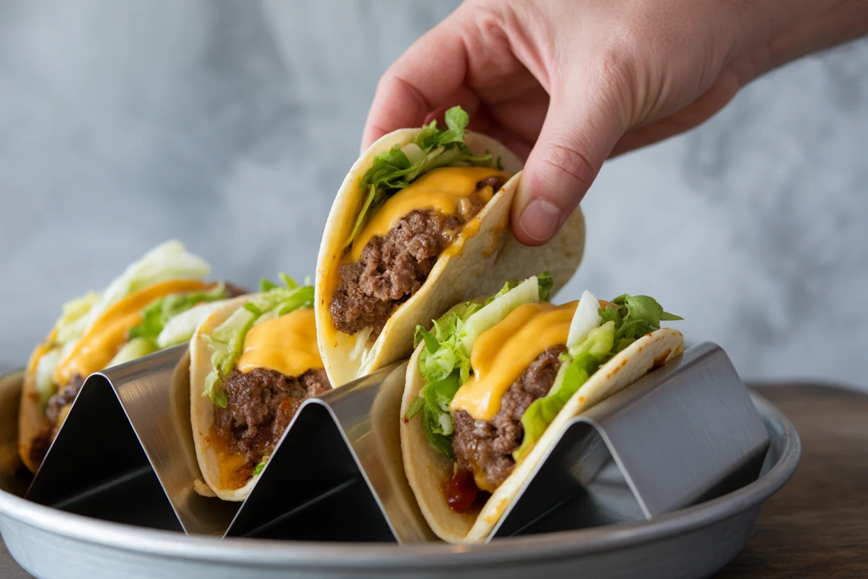 Smash Burger Tacos (Easy TikTok-Inspired Recipe)