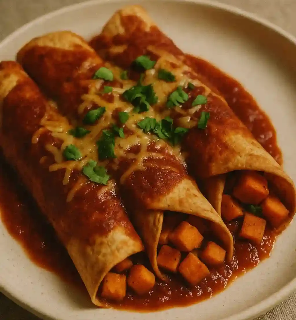 Sweet Potato Enchiladas