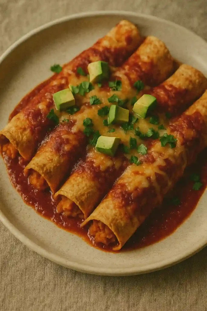 Sweet Potato Enchiladas