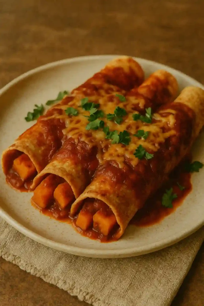 Sweet Potato Enchiladas