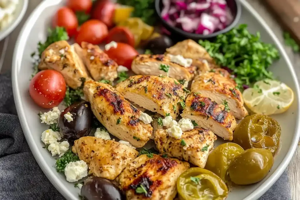Air Fryer Greek Chicken