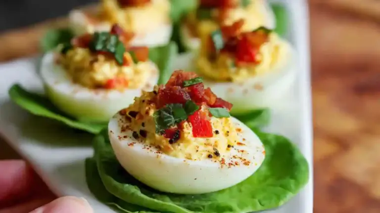 BLT Deviled Eggs