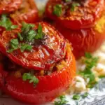 Baked Stuffed Tomatoes