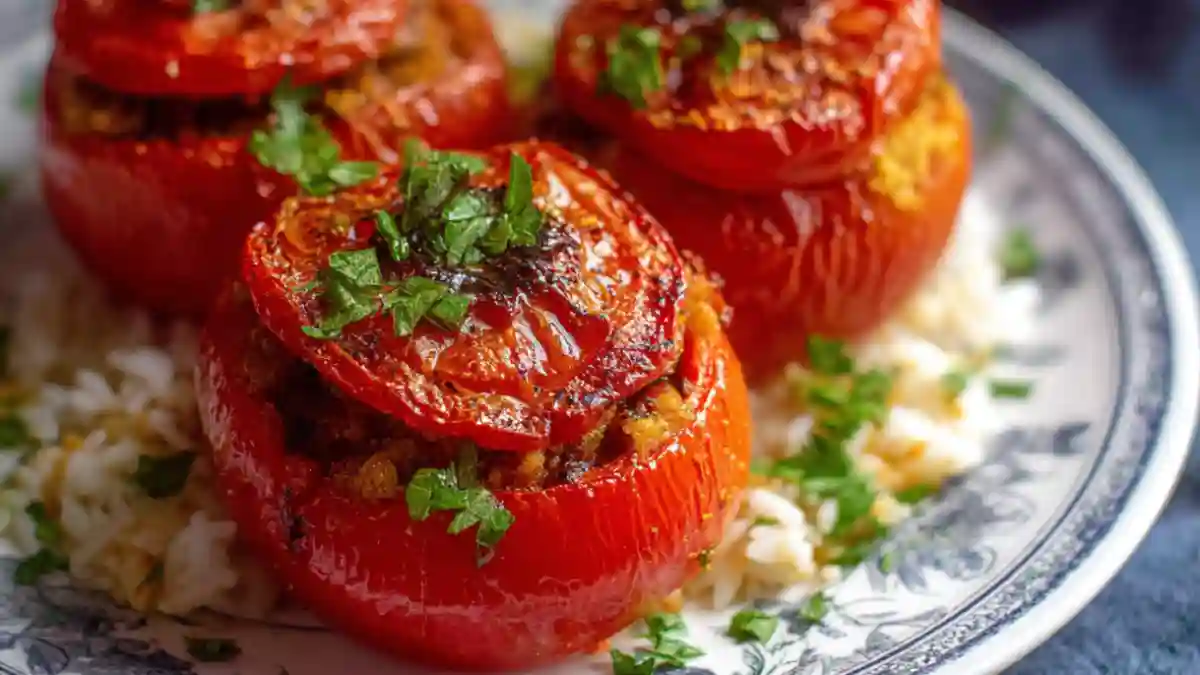 Baked Stuffed Tomatoes
