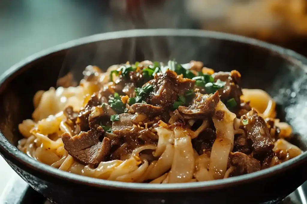 CUMIN LAMB NOODLES