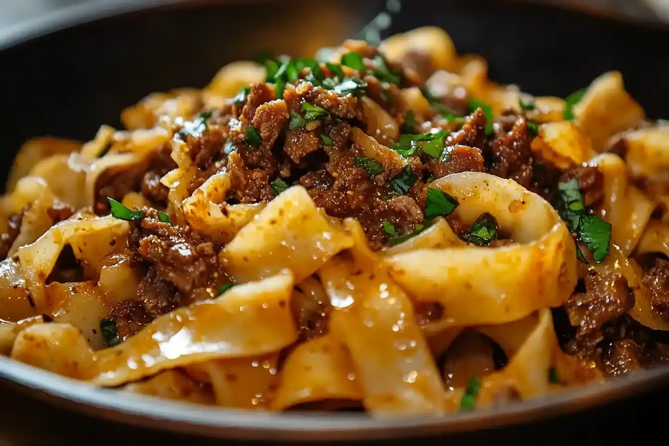 CUMIN LAMB NOODLES