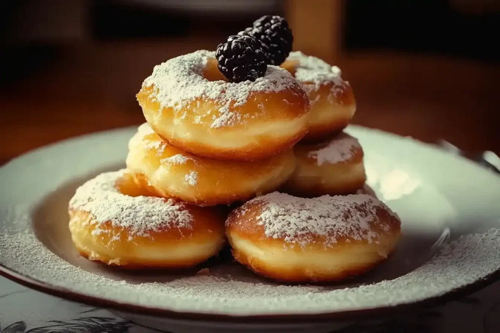 Easy Ricotta Zeppole Italian Donuts