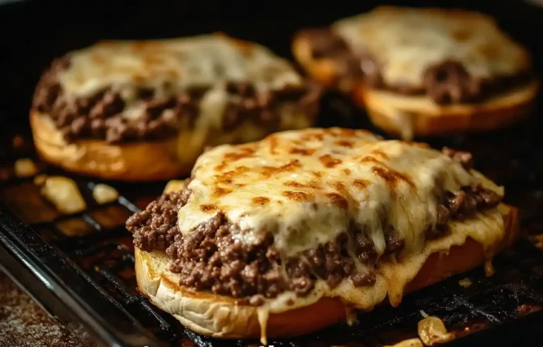 Ground Beef Cheesesteaks