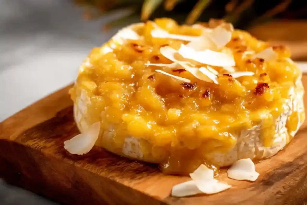 Hawaiian Style Baked Brie