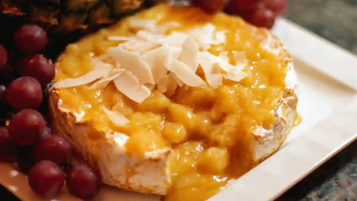 Hawaiian Style Baked Brie