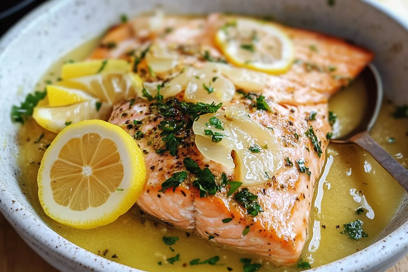 Lemon Garlic Salmon