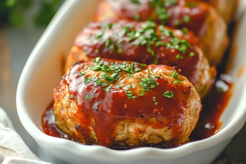 Mini Chicken Meatloaf