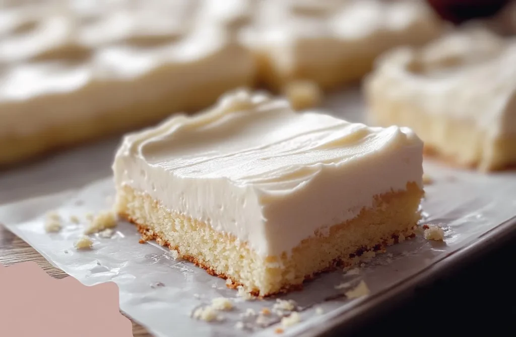 White Texas Sheet Cake