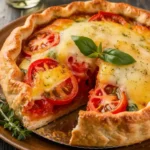 Cheesy Tomato Pie