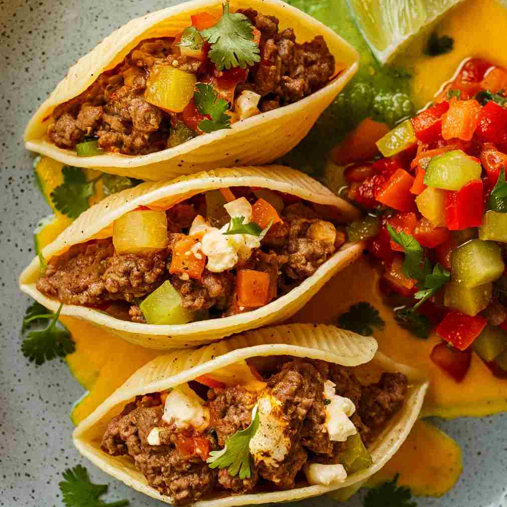 Taco Stuffed Shells