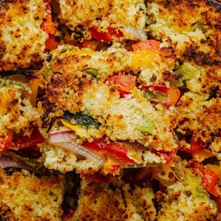 Savory Quinoa Breakfast Bake