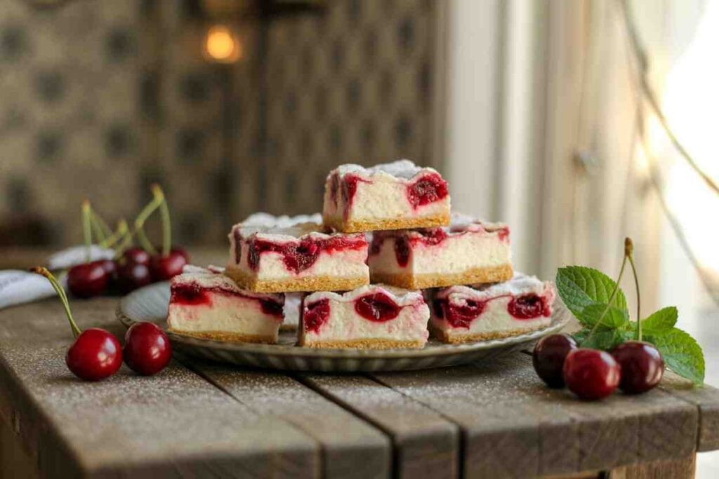Cherry Cream Cheese Bars