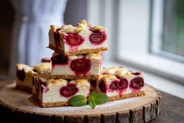 Cherry Cream Cheese Bars