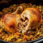 Crockpot Chicken and Stuffing