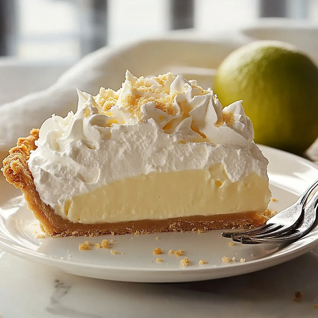 Fluffy Vanilla Cool Whip Pie