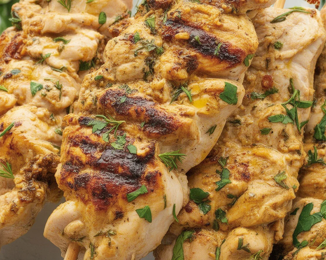 Juicy Garlic Parmesan Grilled Chicken