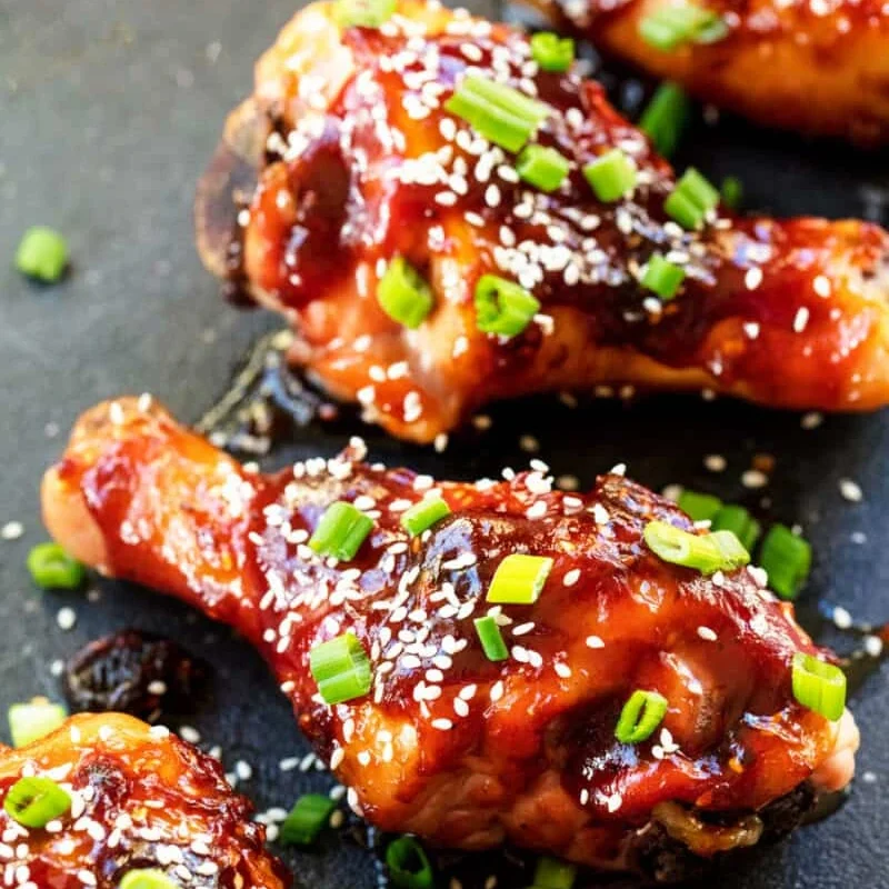 Korean Glazed Chicken Drumsticks